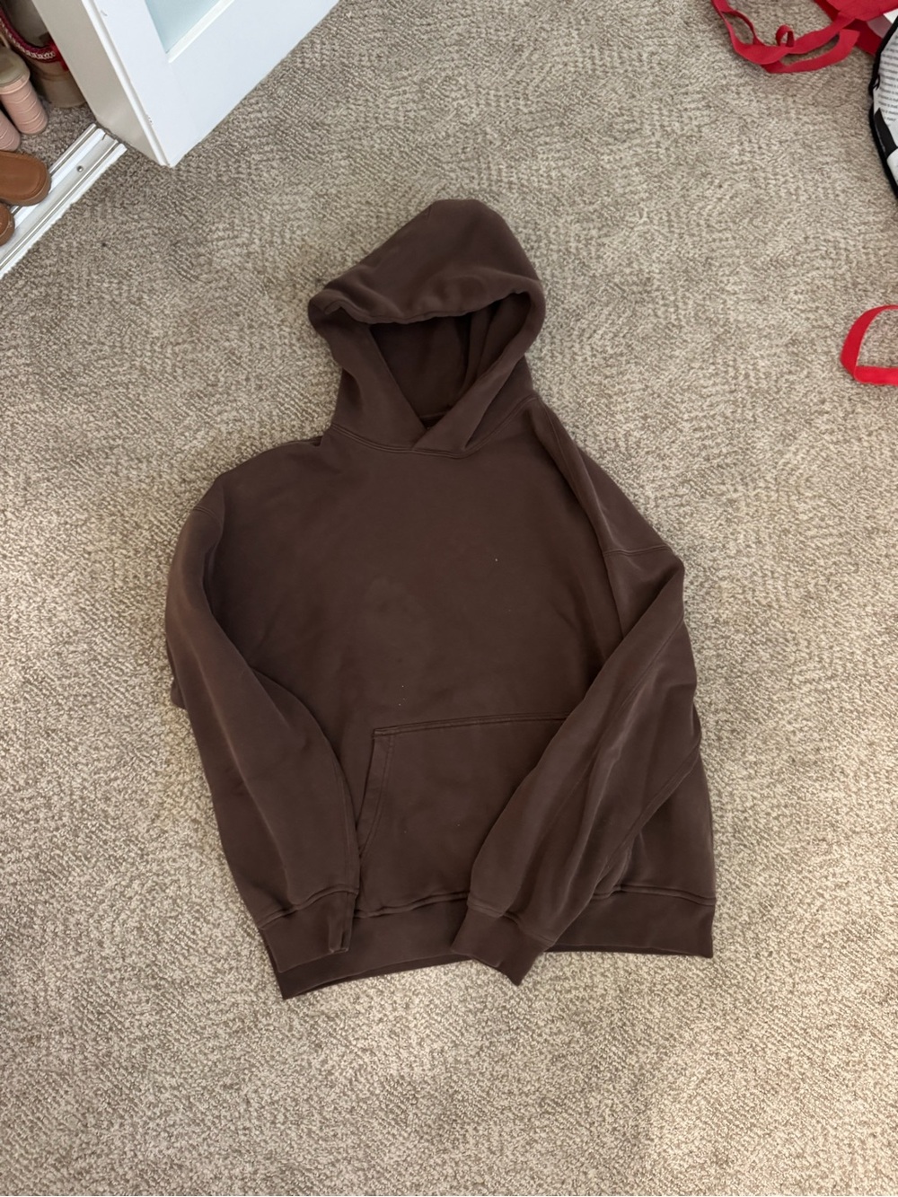 Ann Taylor Brown Pullover Hoodie